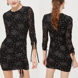 Topshop star printed dress